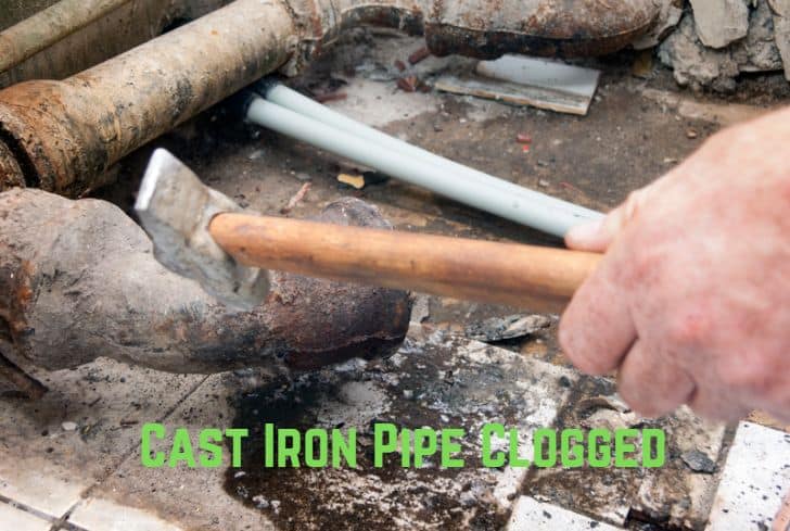 cast-iron-pipe-clogged
